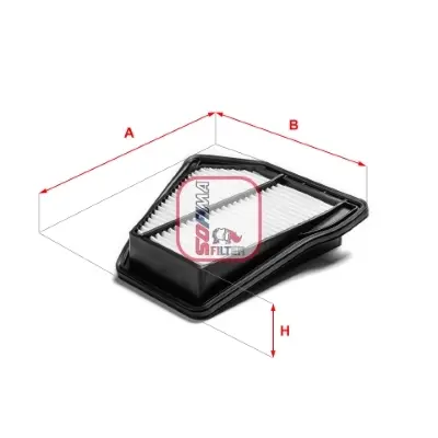 Фільтр повітряний Honda CR-V 2.2 i-DTEC 07- S 3B05 A SOFIMA S-3B05-A (фото 1)