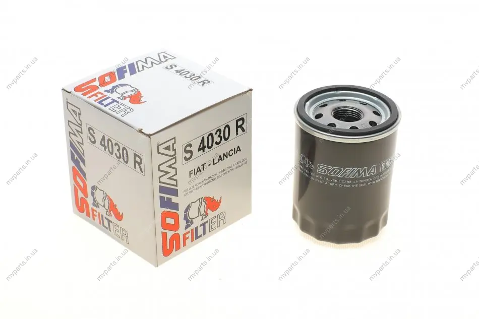 Фільтр масляний Fiat Doblo 1.2/1.4 00-/Opel Combo 1.4 12- S 4030 R SOFIMA S-4030-R (фото 1)