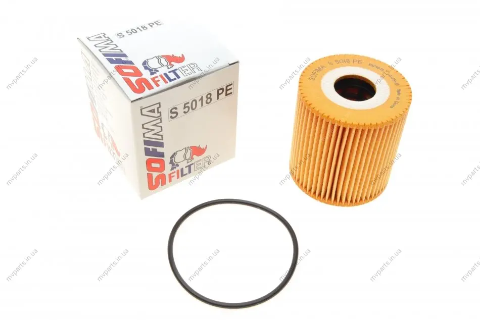Фільтр масляний Volvo XC90/S60/S70/S80 2.0-2.5T 97-14 S 5018 PE SOFIMA S-5018-PE (фото 1)