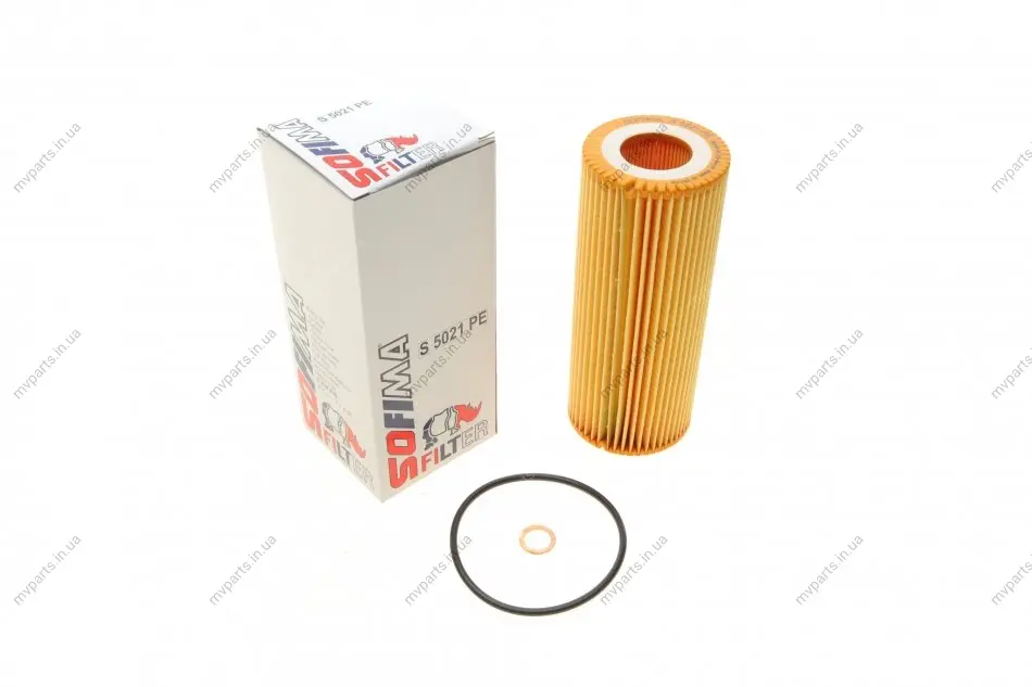 Фільтр масляний BMW 3 (E46)/ 5 (E60/E61) 2.0 D 03-- S 5021 PE SOFIMA S-5021-PE (фото 1)