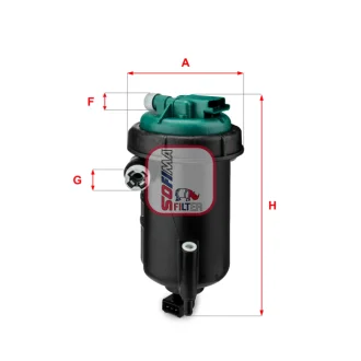 Корпус фільтра паливного Fiat Ducato/Citroen Jumper/Peugeot Boxer 3.0 HDI 06- (OE line) S 5148 GC SOFIMA S-5148-GC
