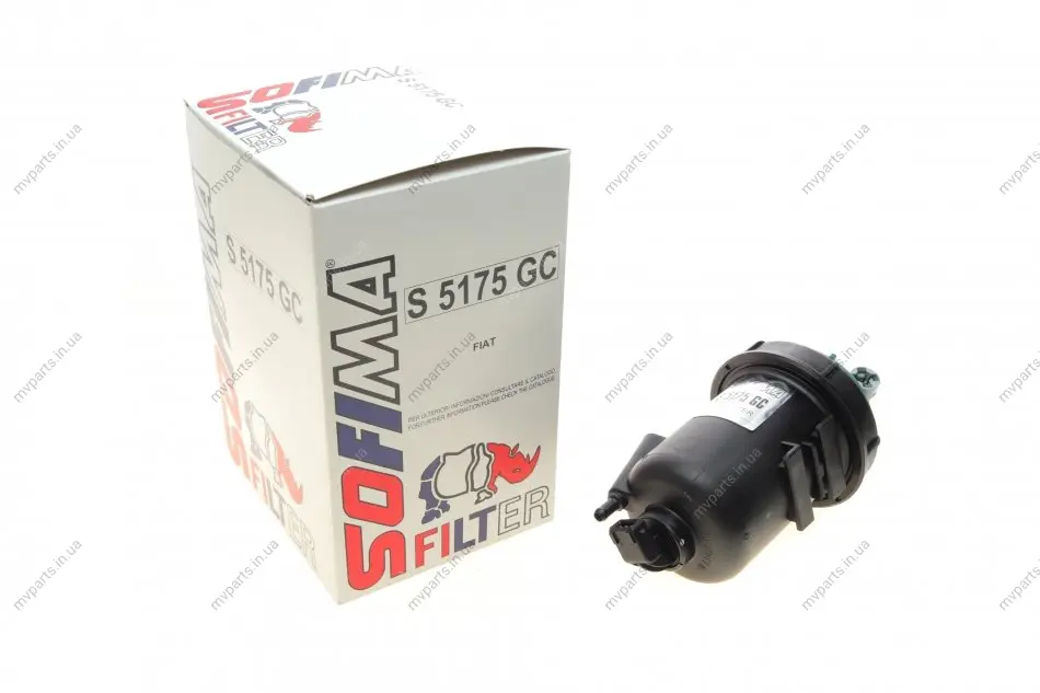Корпус фільтра паливного Fiat Doblo 1.3D/JTD 05- (OE line) S 5175 GC SOFIMA S-5175-GC (фото 1)