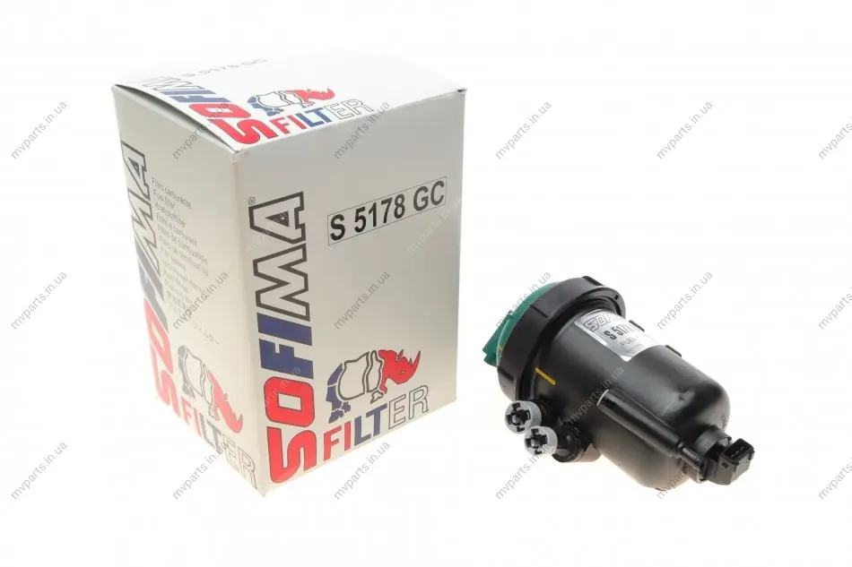 Корпус фільтра паливного Fiat Doblo 1.3D Multilet 05-10 (OE line) S 5178 GC SOFIMA S-5178-GC (фото 1)