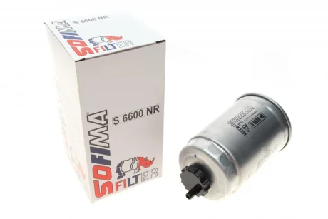 Фільтр паливний VW LT 2.4D/T3 1.6D/TD 78-92/Golf II 83-91 S 6600 NR SOFIMA S-6600-NR