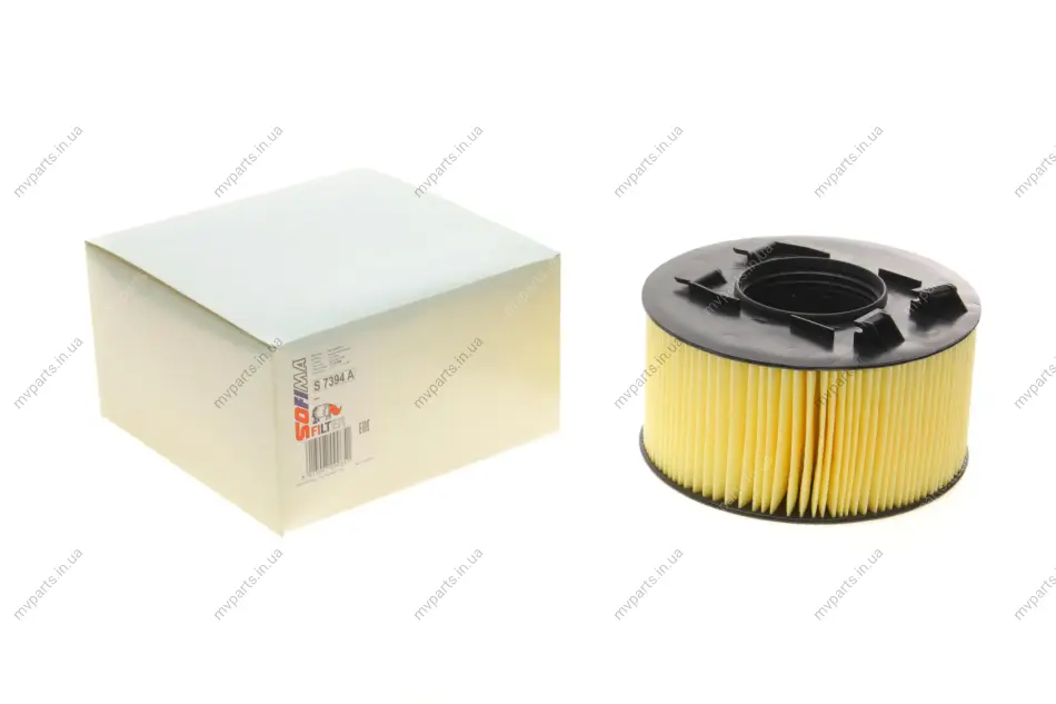 Фільтр повітряний BMW 3 (E46) 1.6/1.8/2.0 01-05 (N40/N42/N46) S 7394 A SOFIMA S-7394-A (фото 1)