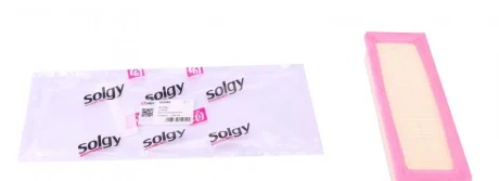 Фільтр повітряний Fiat Doblo 1.4i 05- (з поролоном) (без картонної упаковки) SOLGY Solgy 103046