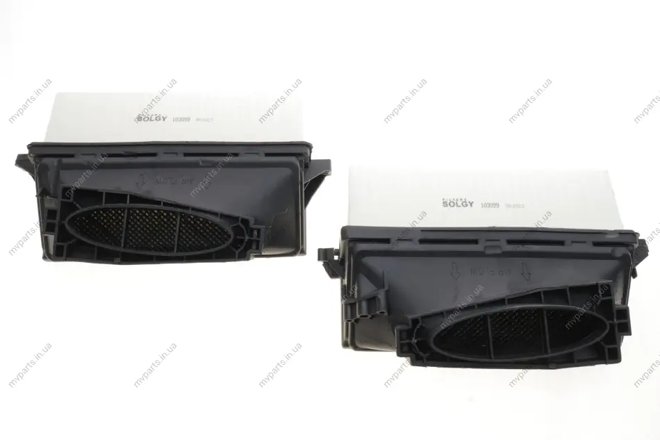 Фільтр повітряний MB E-class (W212/A207/C207)/ GLK (X204) 350CDI (к-кт) SOLGY Solgy 103099 (фото 1)