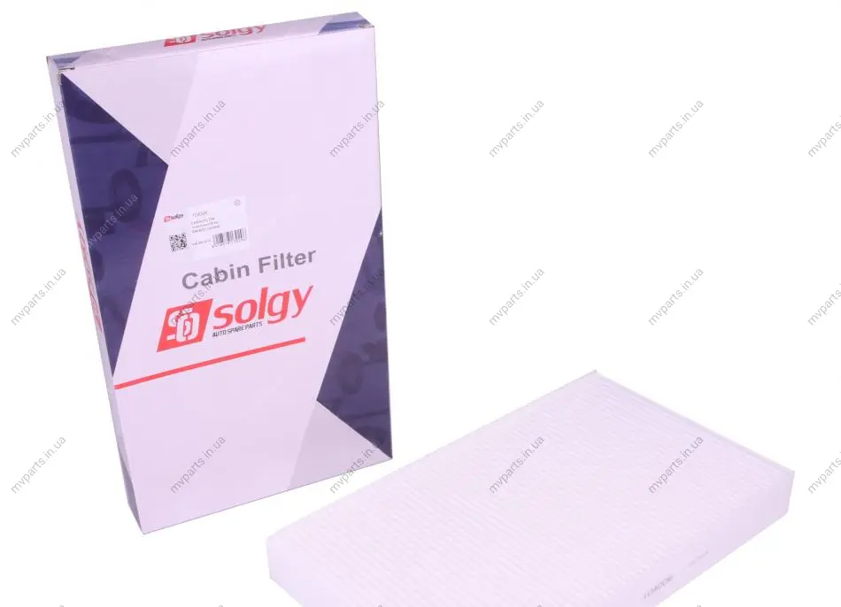 Фільтр салону MB Vito (W639) 03- SOLGY Solgy 104006 (фото 1)