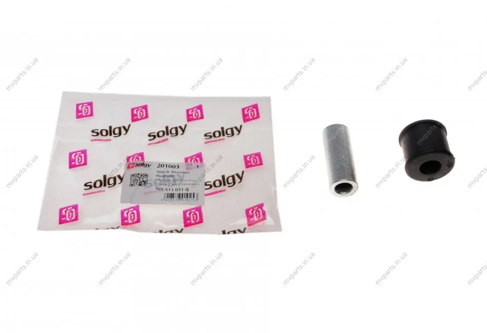 Втулка амортизатора (заднього) VW T4 91-03 (d=12mm) SOLGY Solgy 201003 (фото 1)