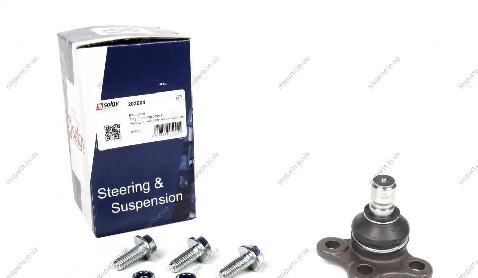 Опора кульова (передня) Citroen C2/C3/Peugeot 207 1.1/1.4HDi/1.6HDi 06- SOLGY Solgy 203004 (фото 1)