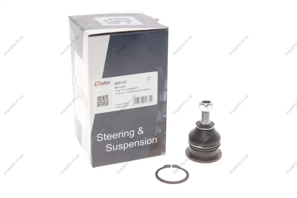 Опора кульова (передня/зверху) Honda Accord VI 1.6-2.3 16V 97-03 SOLGY Solgy 203137 (фото 1)