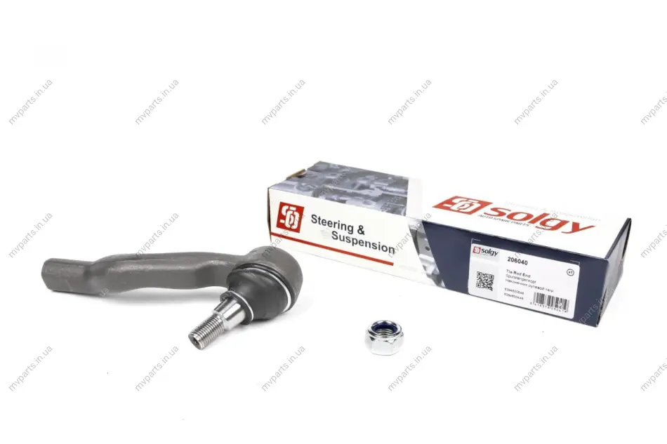 Наконечник тяги рульової (L) MB Vito (W639) 2.0CDI/2.2CDI 03- SOLGY Solgy 206040 (фото 1)