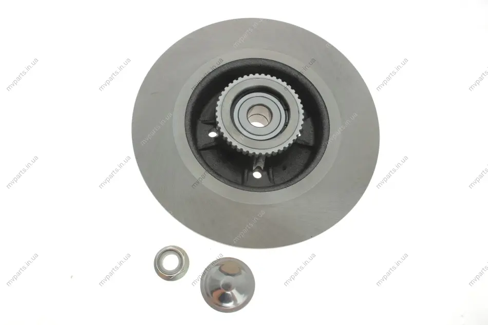 Диск гальмівний (задній) Renault Megane -03 (274x11) (+ABS) (з підшипником) SOLGY Solgy 208027 (фото 1)