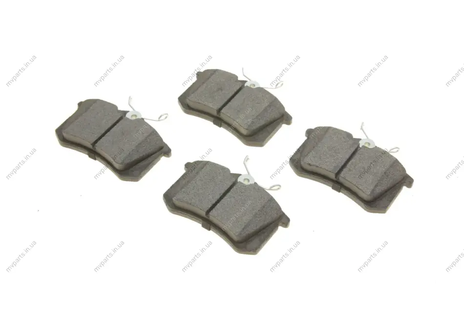 Колодки гальмівні (задні) VW Golf/Passat 83-02/ Peugeot 405 87-96 (87.1x52.8x15.1) SOLGY Solgy 209057 (фото 1)