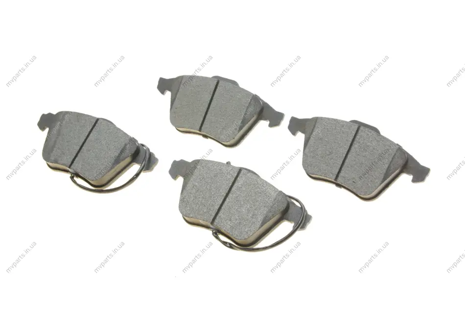 Колодки гальмівні (передні) Audi A4/A6/A8 02- (з датчиками) (Ate) SOLGY Solgy 209124 (фото 1)