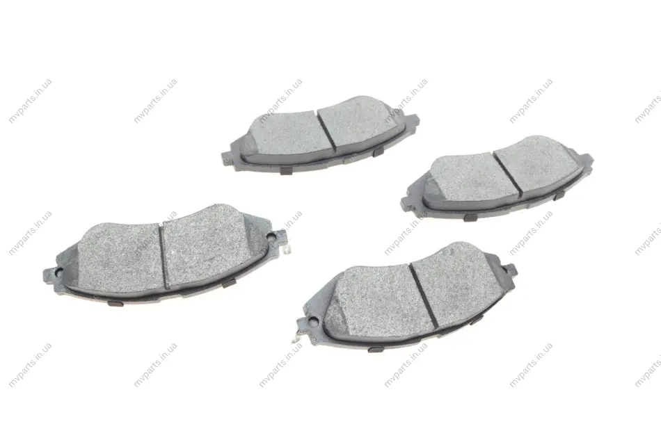 Колодки гальмівні (передні) Daewoo Lanos/ Nubira 1.6-2.2 97- (Akebono) SOLGY Solgy 209149 (фото 1)
