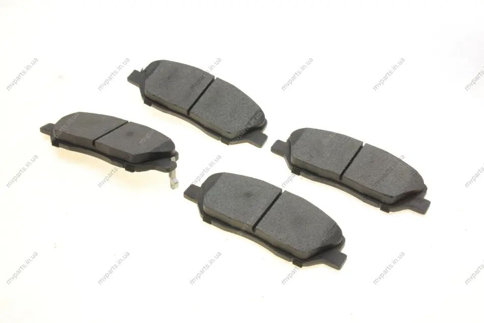 Колодки гальмівні (передні) Hyundai Santa Fe/Kia Sorento 00- SOLGY Solgy 209157 (фото 1)