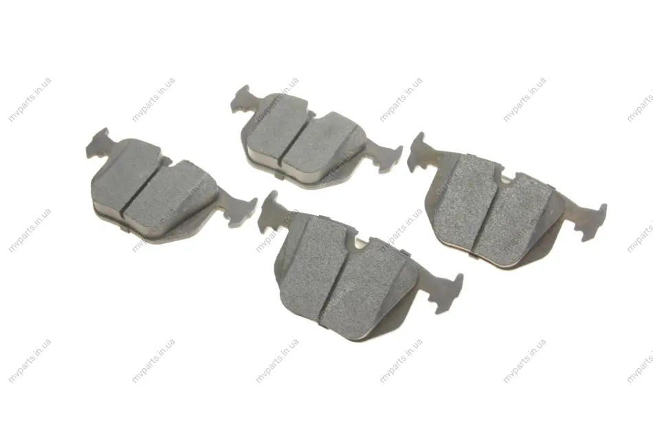 Колодки гальмівні (задні) BMW 3 (E46)/5 (E39)/7 (E38)/X3 (E83)/X5 (E53) 94- SOLGY Solgy 209172 (фото 1)