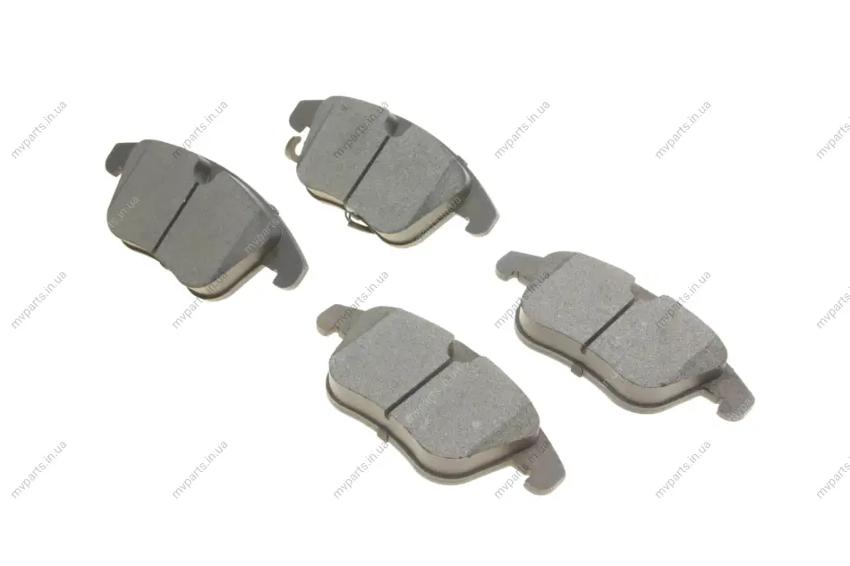 Колодки гальмівні (передні) VW Tiguan/Sharan 07- (з датчиком) SOLGY Solgy 209173 (фото 1)