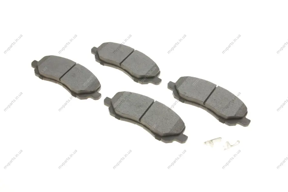 Колодки гальмівні (передні) Citroen C4/Peugeot 4008 12-/Mitsubishi Lancer/Outlander 03-/Jeep/Dodge SOLGY Solgy 209174 (фото 1)