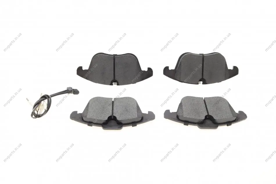 Колодки гальмівні (передні) Citroen C5 08-/Peugeot 407 04-/508 10-18 SOLGY Solgy 209188 (фото 1)