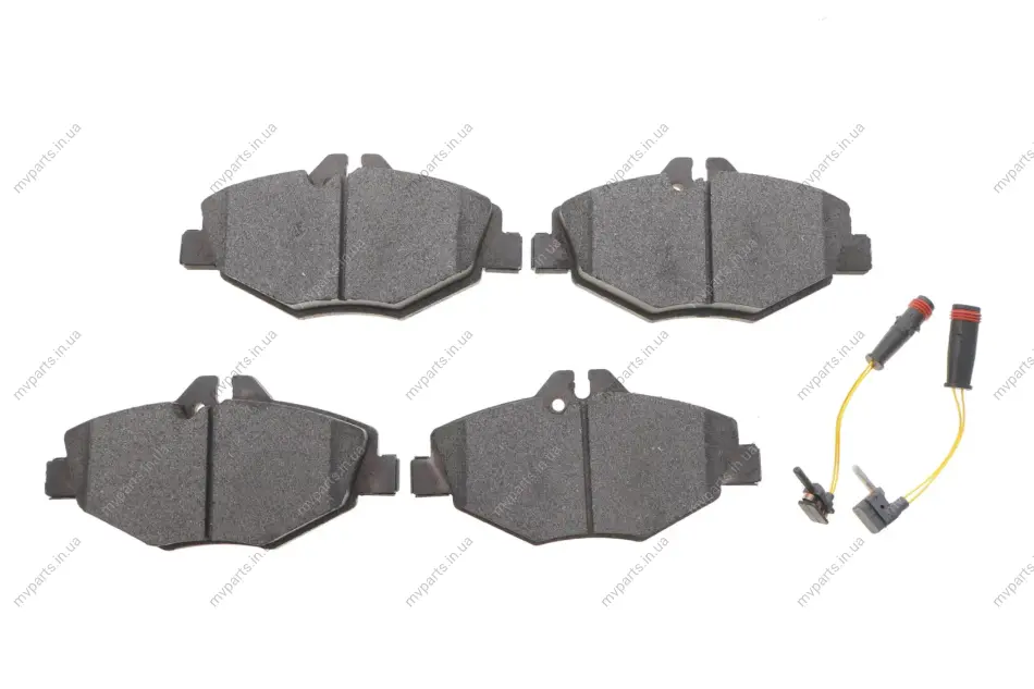 Колодки гальмівні (передні) MB E-class (W211/S211) 02-09 (+датчики) SOLGY Solgy 209190 (фото 1)