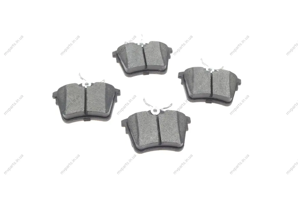 Колодки гальмівні (задні) Citroen C5 08-/Peugeot 407 04-/607 00-11 SOLGY Solgy 209197 (фото 1)