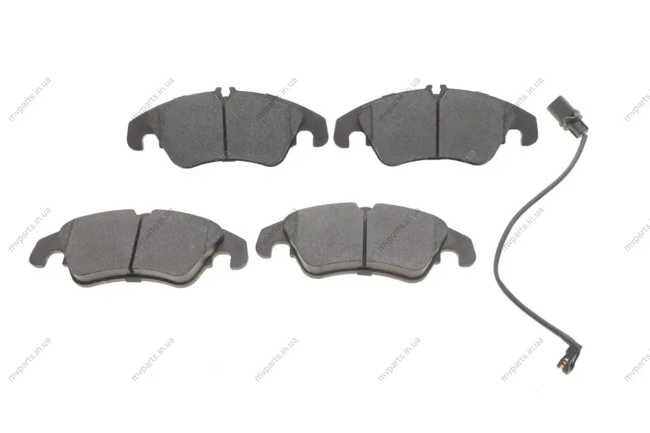 Колодки гальмівні (передні) Audi A4/A5/Q5 07- (з датчиком) SOLGY Solgy 209206 (фото 1)