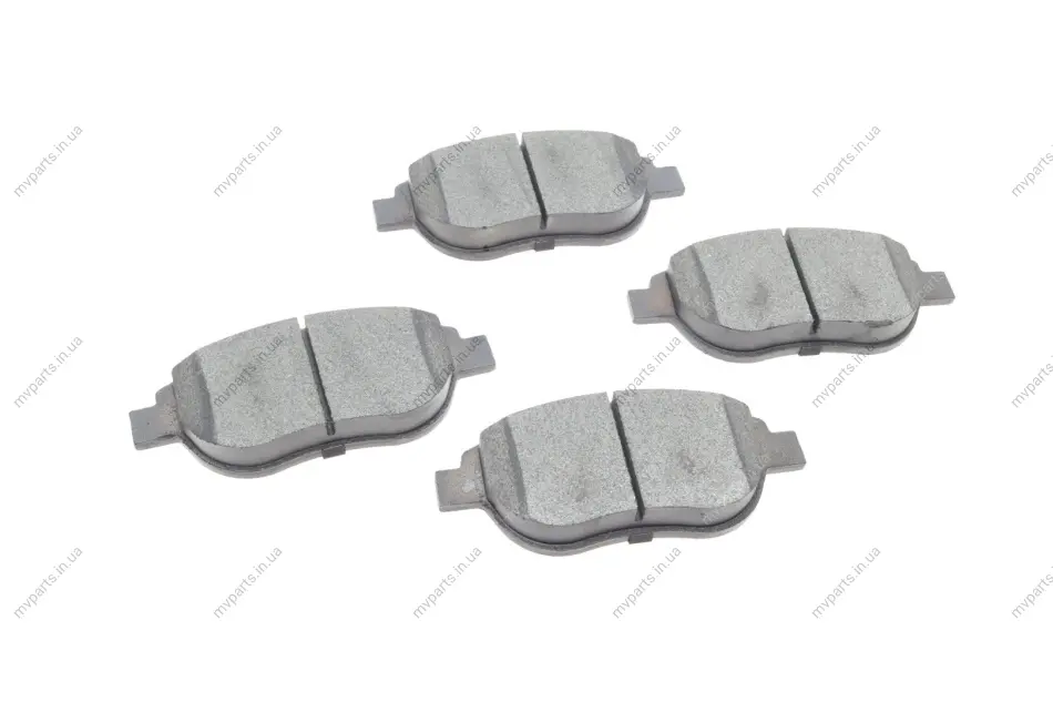 Колодки гальмівні (передні) Citroen C3/C4 02-/Berlingo/Peugeot 307 98-11/Partner 01-08/207 06-15 SOLGY Solgy 209208 (фото 1)