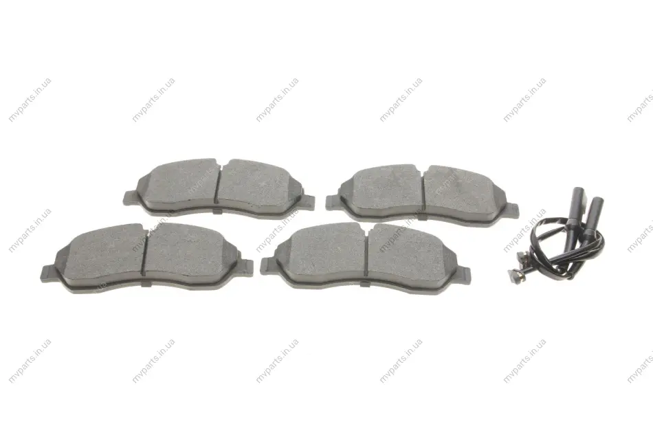 Колодки гальмівні (передні) Ford Tourneo Custom/Transit Custom/Transit V363 12- (+датчики) (спарка) SOLGY Solgy 209223 (фото 1)
