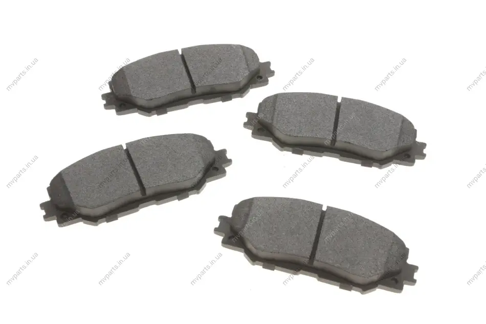 Колодки гальмівні (передні) Toyota Corolla 01-18/Auris 07-12/Rav4 III 05-/Yaris/Prius+ 12- SOLGY Solgy 209253 (фото 1)