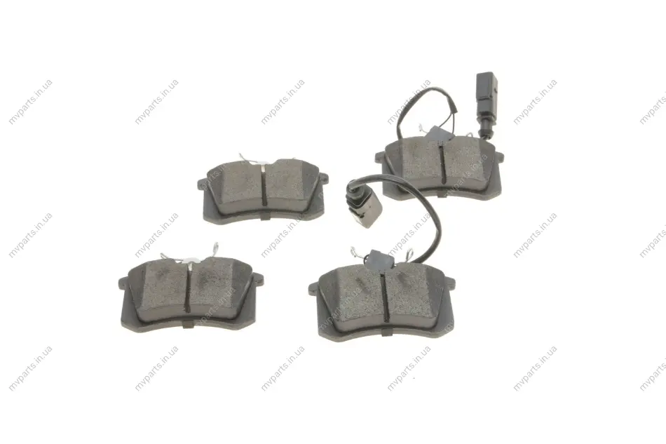 Колодки гальмівні (задні) Ford Galaxy 95-06/VW Sharan/Seat Alhambra 95-10/Ibiza 03-08 (+датчик) SOLGY Solgy 209263 (фото 1)