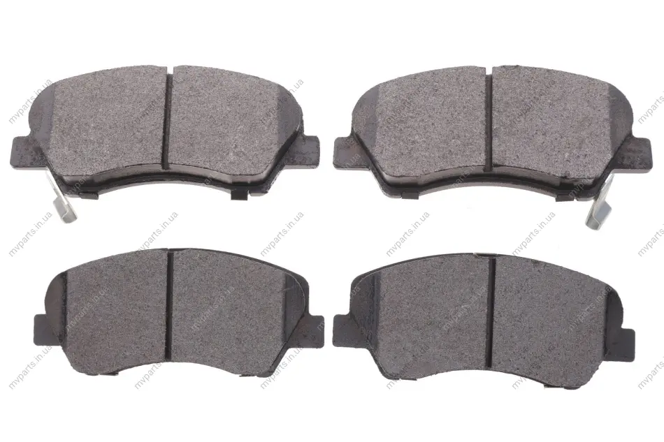 Колодки гальмівні (передні) Hyundai Accent IV 10-/ i20 14-/Solaris 17-/Kia Rio III 11- SOLGY Solgy 209288 (фото 1)