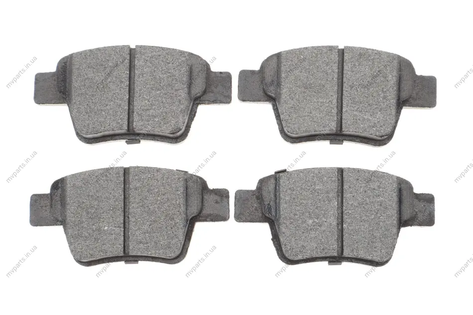 Колодки гальмівні (задні) Citroen C4 04-11/Peugeot 207 06-13/307 00-12 SOLGY Solgy 209297 (фото 1)