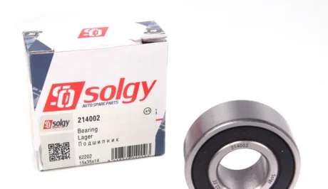 Підшипник (15x35x14) SOLGY Solgy 214002