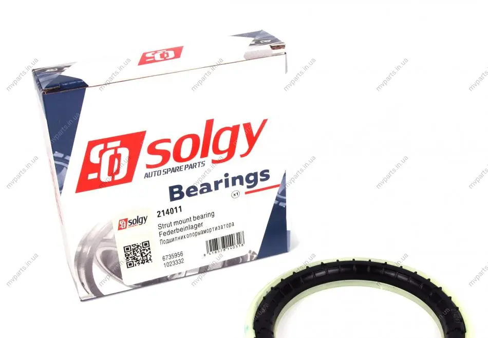 Підшипник амортизатора (переднього) опорний Ford Transit 00-06 SOLGY Solgy 214011 (фото 1)