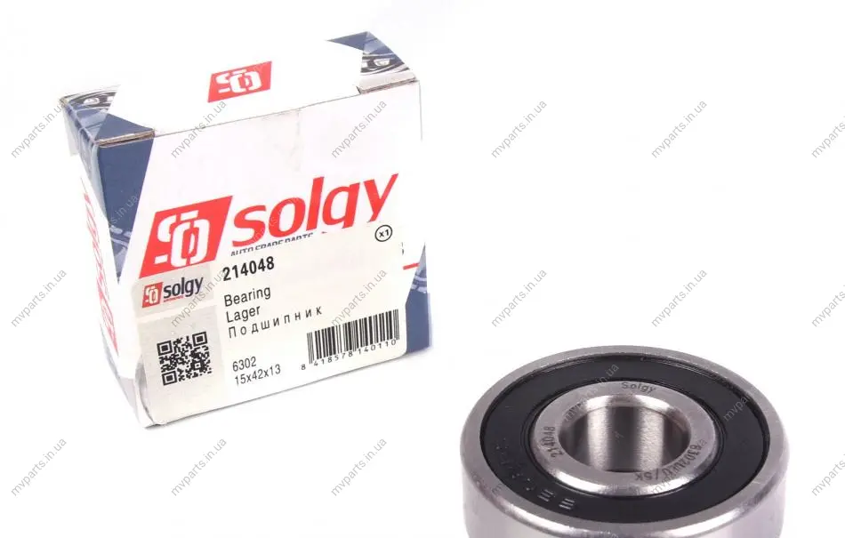 Підшипник (15x42x13) SOLGY Solgy 214048 (фото 1)