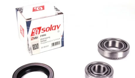 Підшипник маточини (передньої) MB (W124/W201) 84-93 (к-кт) SOLGY Solgy 216052