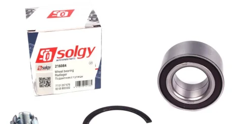 Підшипник маточини (передньої) Renault Megane II (42x77x39) (к-кт) SOLGY Solgy 216084