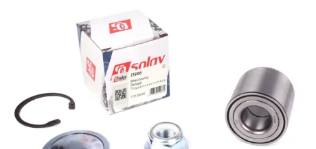 Підшипник маточини (задньої) Renault Megane II (25x55x48) (к-кт) SOLGY Solgy 216085