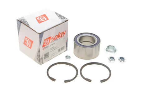 Підшипник маточини (передньої) VW Passat/Audi 80/90 74-88 (39x68x37) (к-кт) SOLGY Solgy 216115