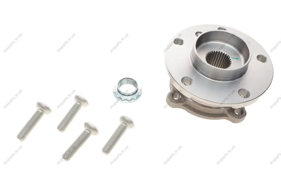 Підшипник маточини (передньої) BMW X5 (E70/F15/F85)/X6 (E71/E72/F16/F86) 2.0-4.8 06-(+ABS) (к-кт) SOLGY Solgy 216215 (фото 1)