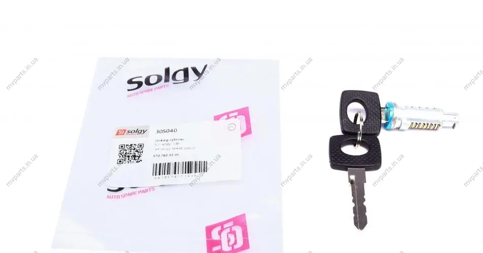 Сердцевина замка дверей MB Sprinter/VW LT 96-06 SOLGY Solgy 305040 (фото 1)