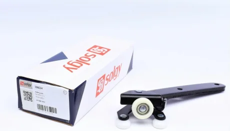 Ролик дверей (бічних/нижній) VW Caddy 03- (L) (з кронштейном) SOLGY Solgy 306034