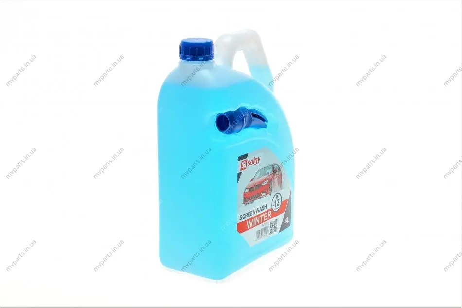 Омивач скла зима (4л) (-12°C) SOLGY Solgy 501001 (фото 1)