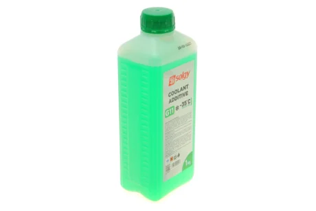 Антифриз (зелений) G11 (1kg) (-35°) (готовий до застосування) SOLGY Solgy 503004