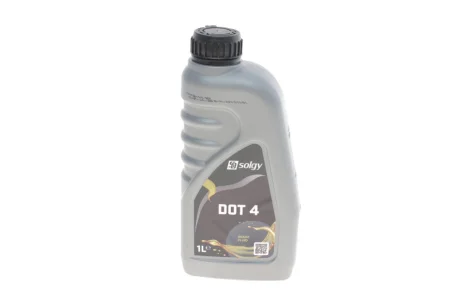 Рідина гальмівна DOT4 (1L) SOLGY Solgy 504007