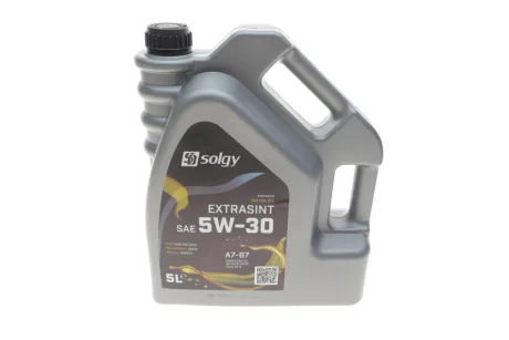 Олива 5W30 EXTRASINT A7-B7 (5L) (ILSAC GF-6/FORD 913D/MB 229.61/RN 0700) (API SN Plus/SP) SOLGY Solgy 504016