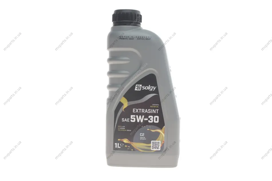 Олива 5W30 EXTRASINT C2 (1L) (API SN/CF/ACEA C2/MB 229.31/MB 229.51/MB 229.52/MB 226.5/BMW LL-04) SOLGY Solgy 504019 (фото 1)