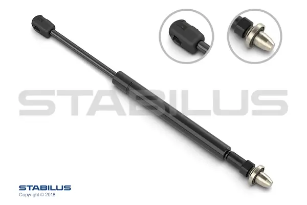 Амортизатор кришки багажника Citroen C5 01- STABILUS 015621 (фото 1)